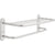 Delta 24 inch Concealed Mount Towel Shelf with Single Towel Bar in Chrome 567276