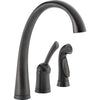 Delta Pilar Electronic Venetian Bronze Kitchen Faucet with Side Spray 556106