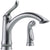 Delta Linden Arctic Stainless Single Handle Kitchen Faucet with Sprayer 610450