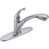 Delta Signature Arctic Stainless Single Handle Pull-Out Kitchen Faucet 525158
