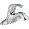 Delta Classic 4" Centerset Single Handle Chrome Centerset Bathroom Faucet 474295