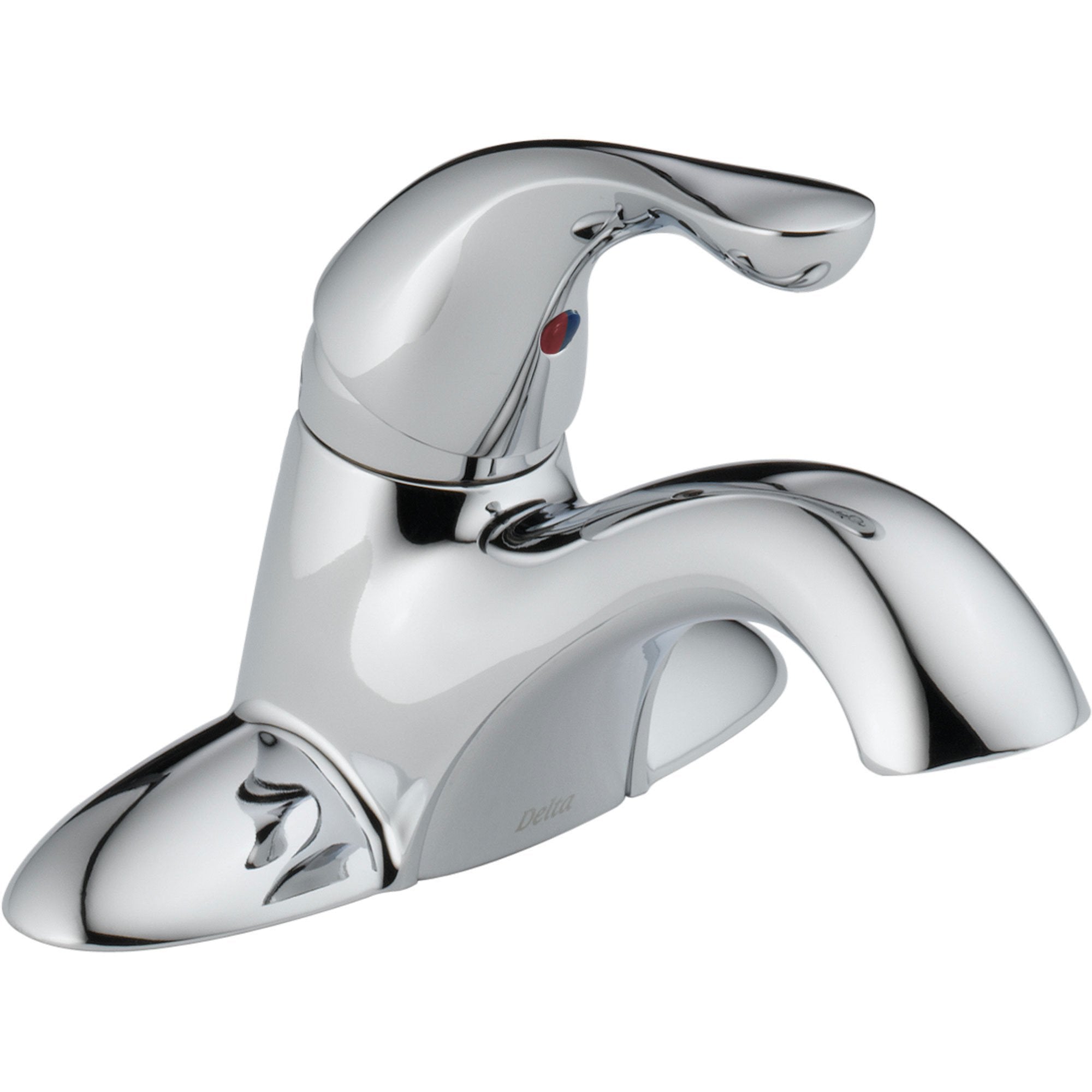 Delta Classic Centerset Single Handle Mid Arc Chrome Bathroom Sink Faucet 474296