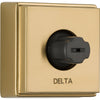 Delta Square Champagne Bronze Shower Body Spray Jet featuring H2Okinetic 564419