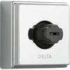 Delta Square Shower Body Spray Jet in Chrome featuring H2Okinetic 572878