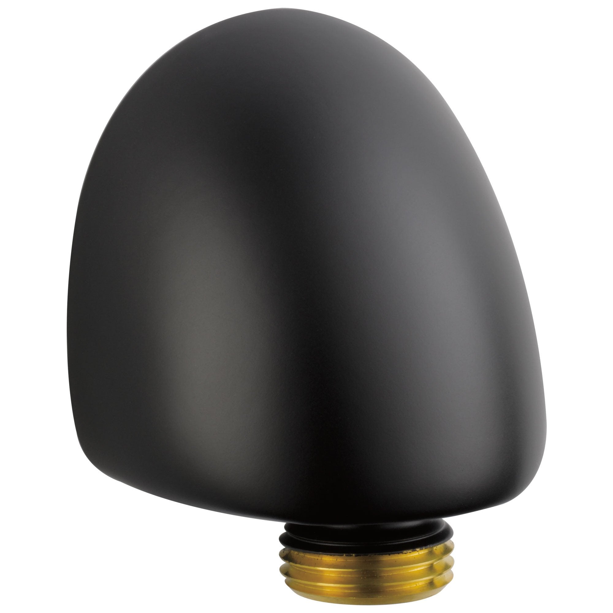 Delta Matte Black Finish Wall Supply Drop Elbow for Hand Shower D50560BL