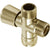 Delta Traditional Polished Brass 3-Way Handshower Shower Diverter 708049