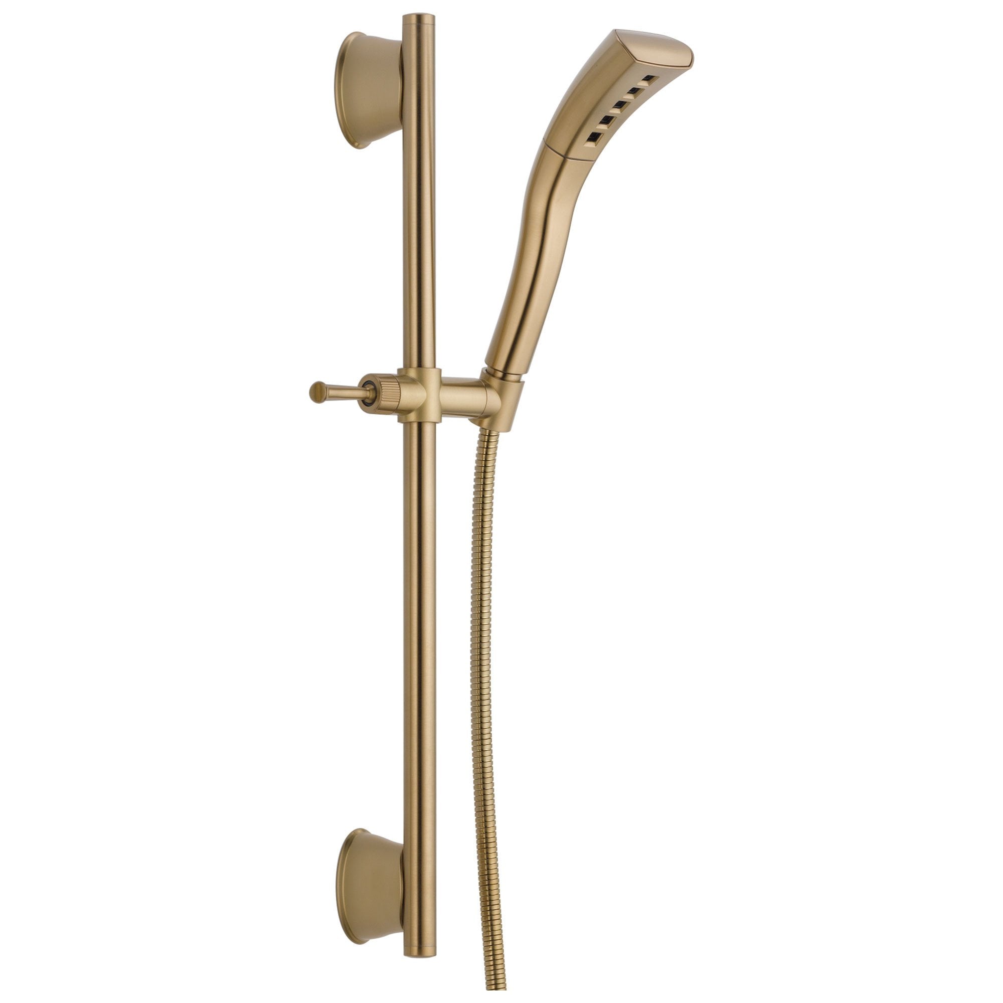Delta Universal Showering Components Collection Champagne Bronze Finish Wall Mounted Slide Bar Hand Shower Sprayer with Hose D51579CZ