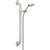 Delta 2-Spray Personal Hand Shower Faucet with White Finish 24" Grab Bar 561108