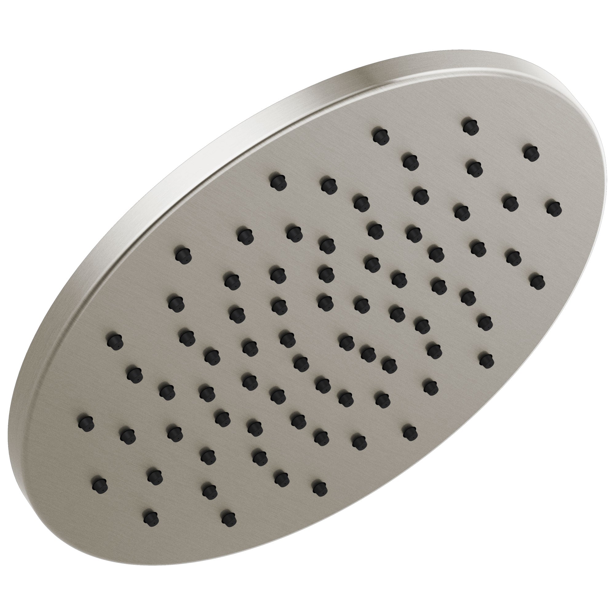 Delta Stainless Steel Finish 11-3/4" Large Round 1.75 GPM Single-Setting Modern Metal Raincan Shower Head D52158SS