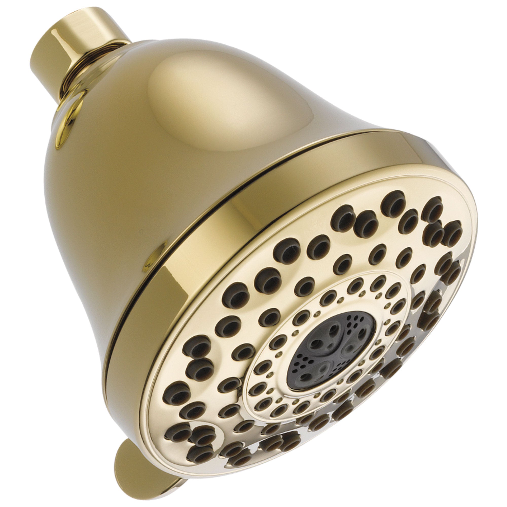Delta Universal Showering Components Collection Polished Brass Finish 7-Setting Shower Head D52626PBPK