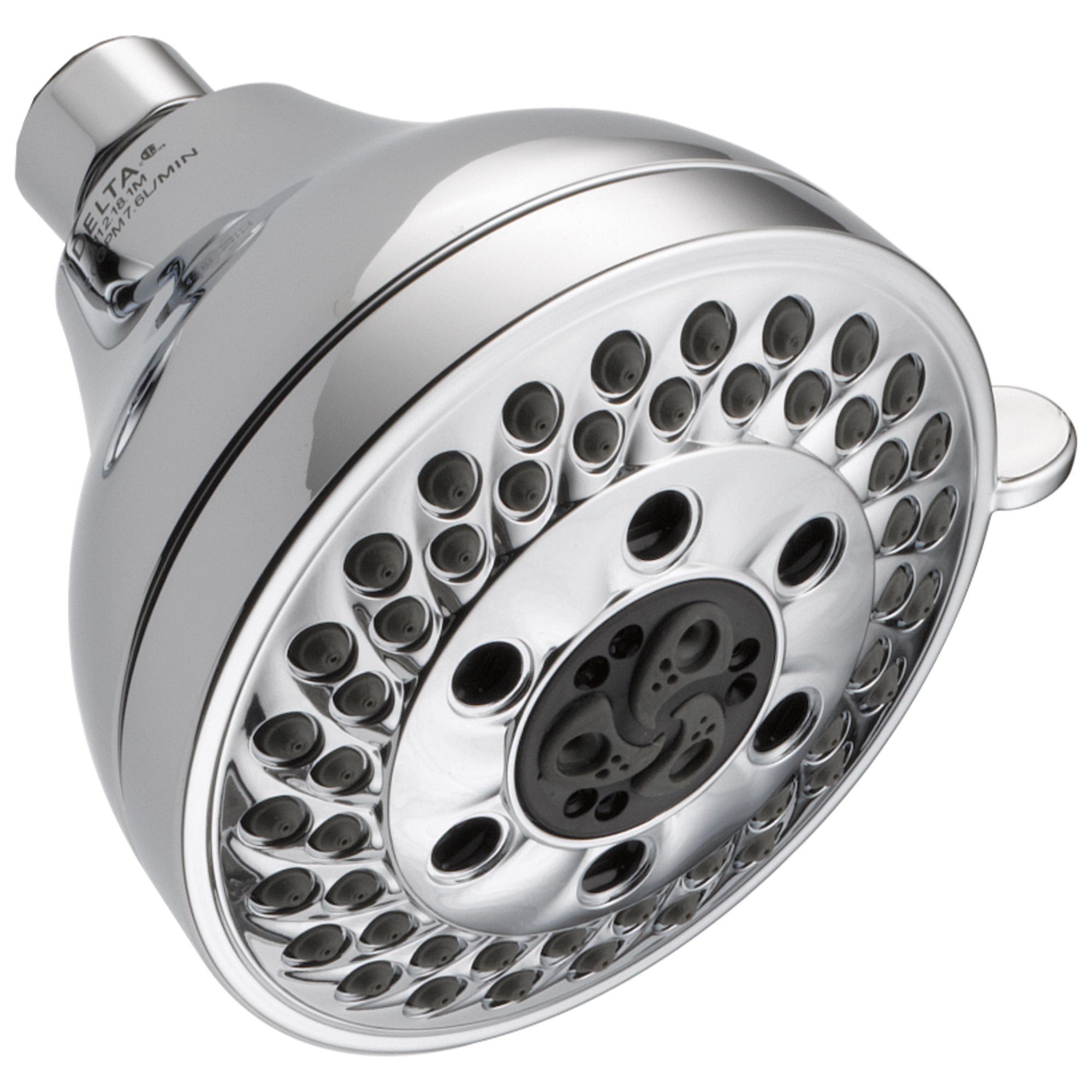 Delta Universal Showering Components Collection Chrome Finish H2Okinetic 5-Setting 1.5GPM Watersense Water Efficient Shower Head 667526
