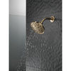 Delta Champagne Bronze Finish H2Okinetic 5-Setting Traditional Raincan Shower Head D52669CZ