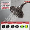 Delta Venetian Bronze Finish H2Okinetic 5-Setting Traditional Raincan Shower Head D52669RB