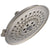 Delta Universal Showering Components Collection Stainless Steel Finish H2Okinetic 3-Setting Round Raincan Shower Head D52687SS