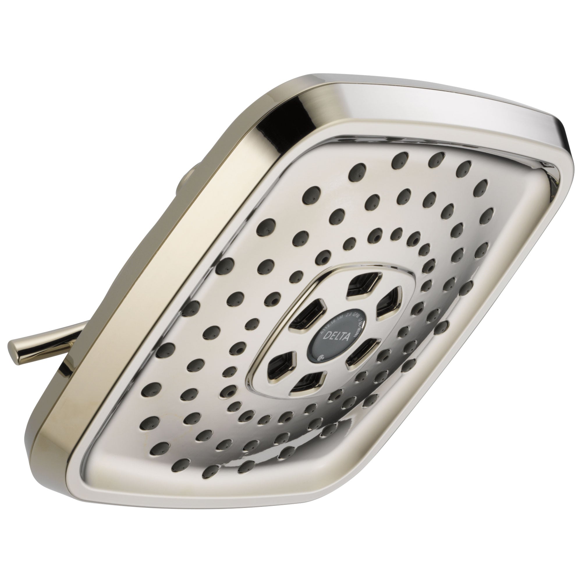 Delta Universal Showering Components Collection Polished Nickel Finish Modern Watersense H2OKinetic Shower Head D52690PN
