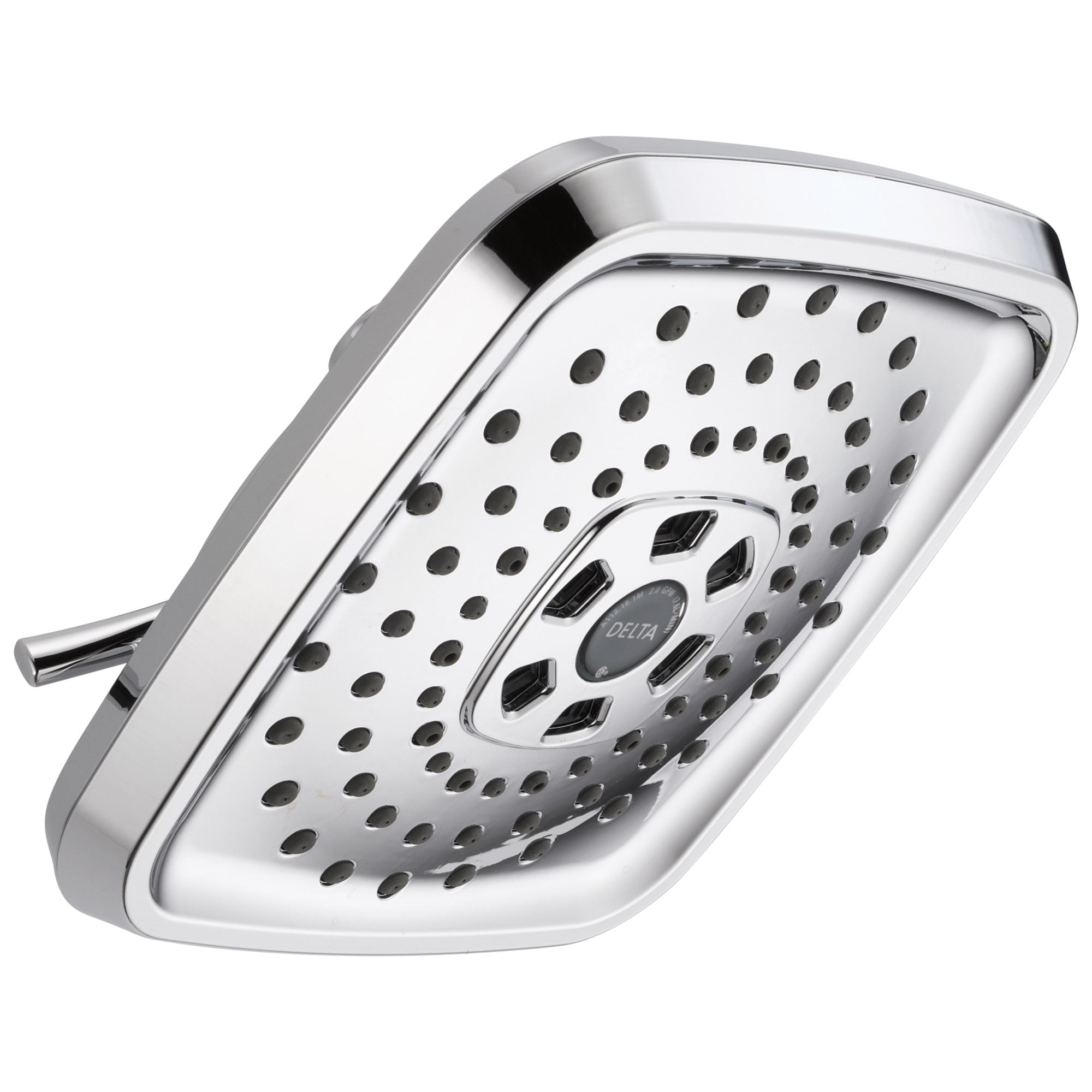 Delta Universal Showering Components Collection Chrome Finish Contemporary Style Shower Head D52690