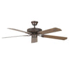 Concord Fans 52" Heritage Rubbed Bronze Simple Attractive Ceiling Fan