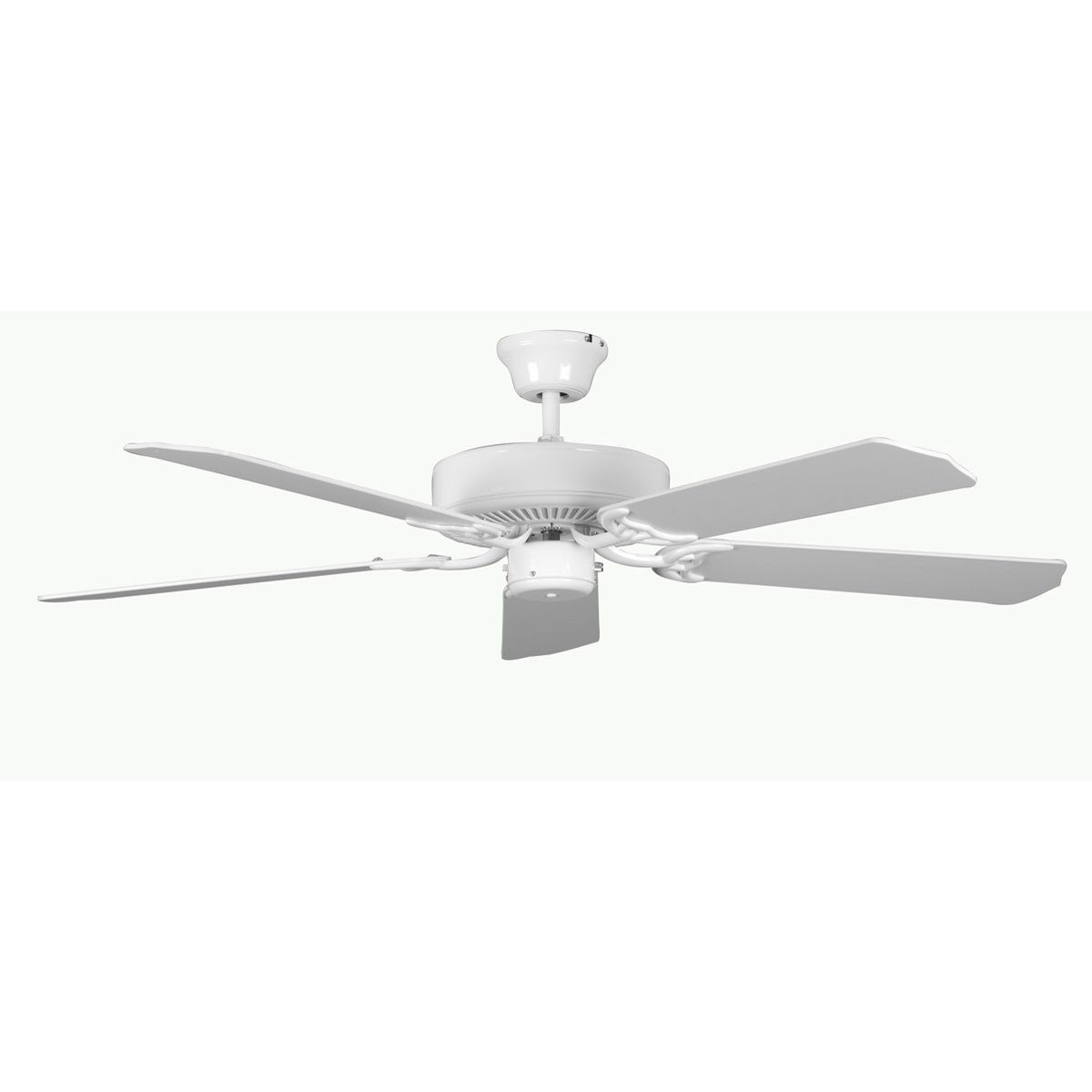 Concord Fans 52" Heritage White Simple Attractive Ceiling Fan