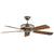 Concord Fans 52" Madison Energy Saver Oil Brushed Brass Modern Ceiling Fan