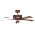 Concord Fans 52" Ponderosa Wet Location Old World Leather Outdoor Ceiling Fan