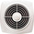 Broan 505 Powerful 180 CFM 8" Square Vertical Discharge Ceiling Ventilation Fan
