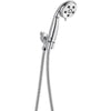 Delta H2Okinetic Contemporary Chrome Shower Mount Handheld Shower Faucet 604272