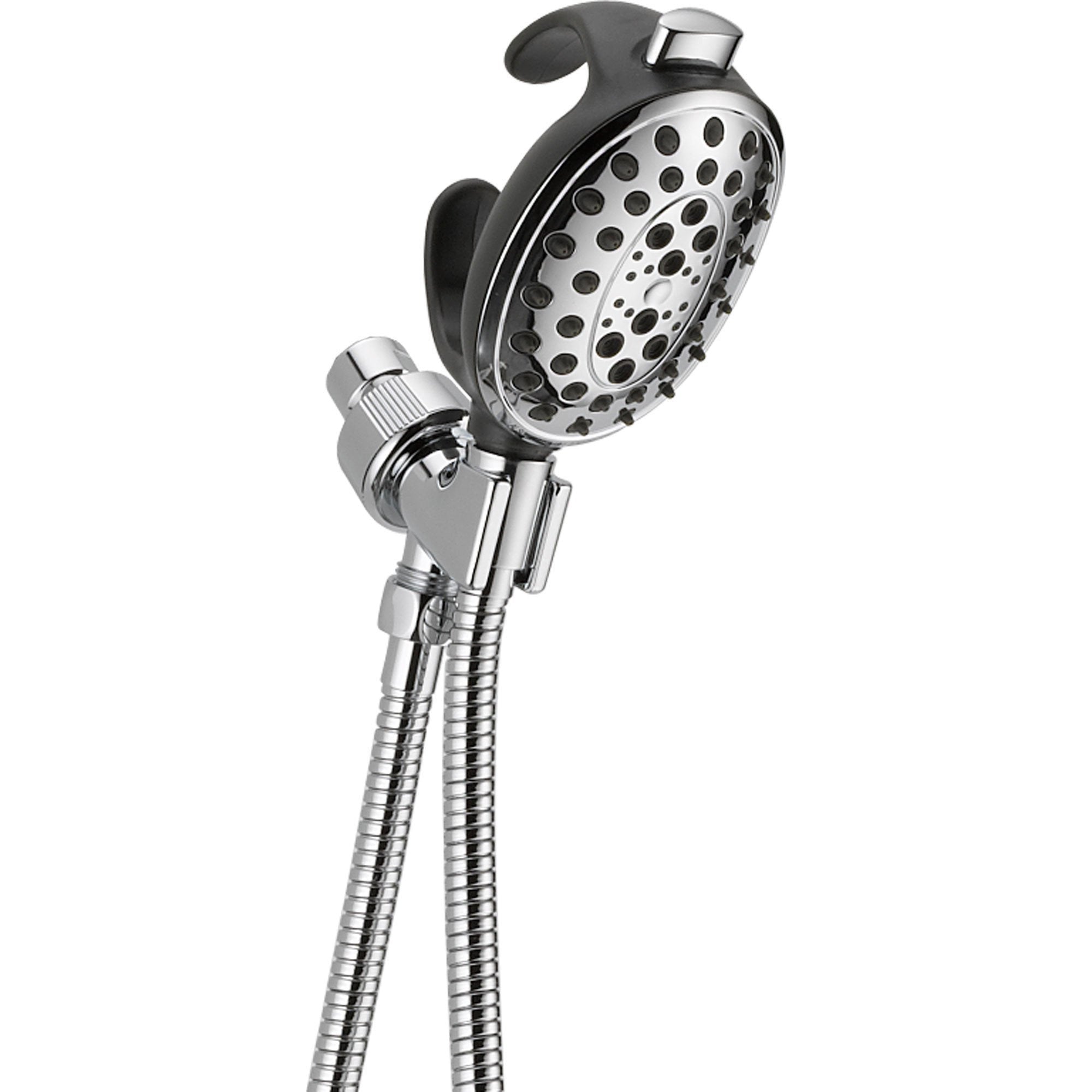 Delta 4-Spray Chrome Shower Mount Palm Grip Handheld Showerhead Faucet 561186