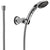 Delta 2-Spray Chrome Handheld Shower Head with Wall Bracket and Hose 527708