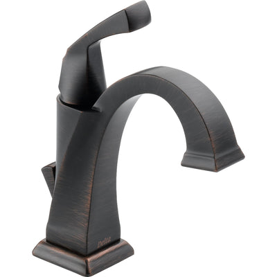 Delta Venetian Bronze Finish Dryden Collection QUANTITY (2) Single Handle Bathroom Lavatory Sink Faucet Package D005CR