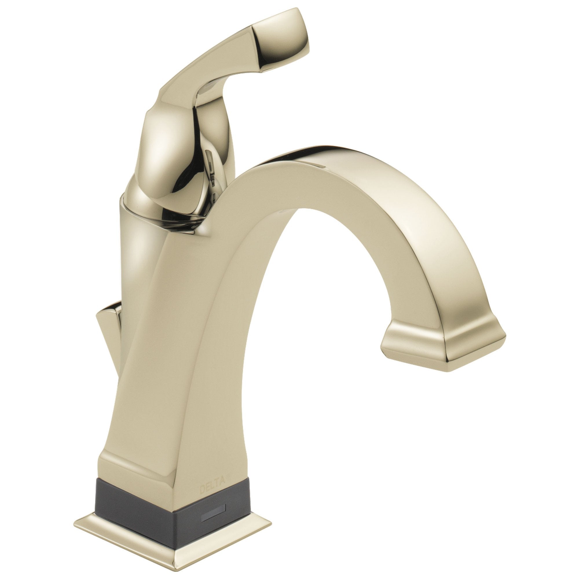 Delta Dryden Collection Polished Nickel Finish Electronic Single Handle Bathroom Sink Faucet with Touch2Oxt Technology 731007