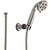 Delta Stainless Steel Finish Wall Mount Handshower Spray with H2Okinetic 604282
