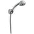 Delta Universal Showering Components Collection Chrome Finish 5-Setting Wall Mount Hand Shower Spray with Hose D55436PK