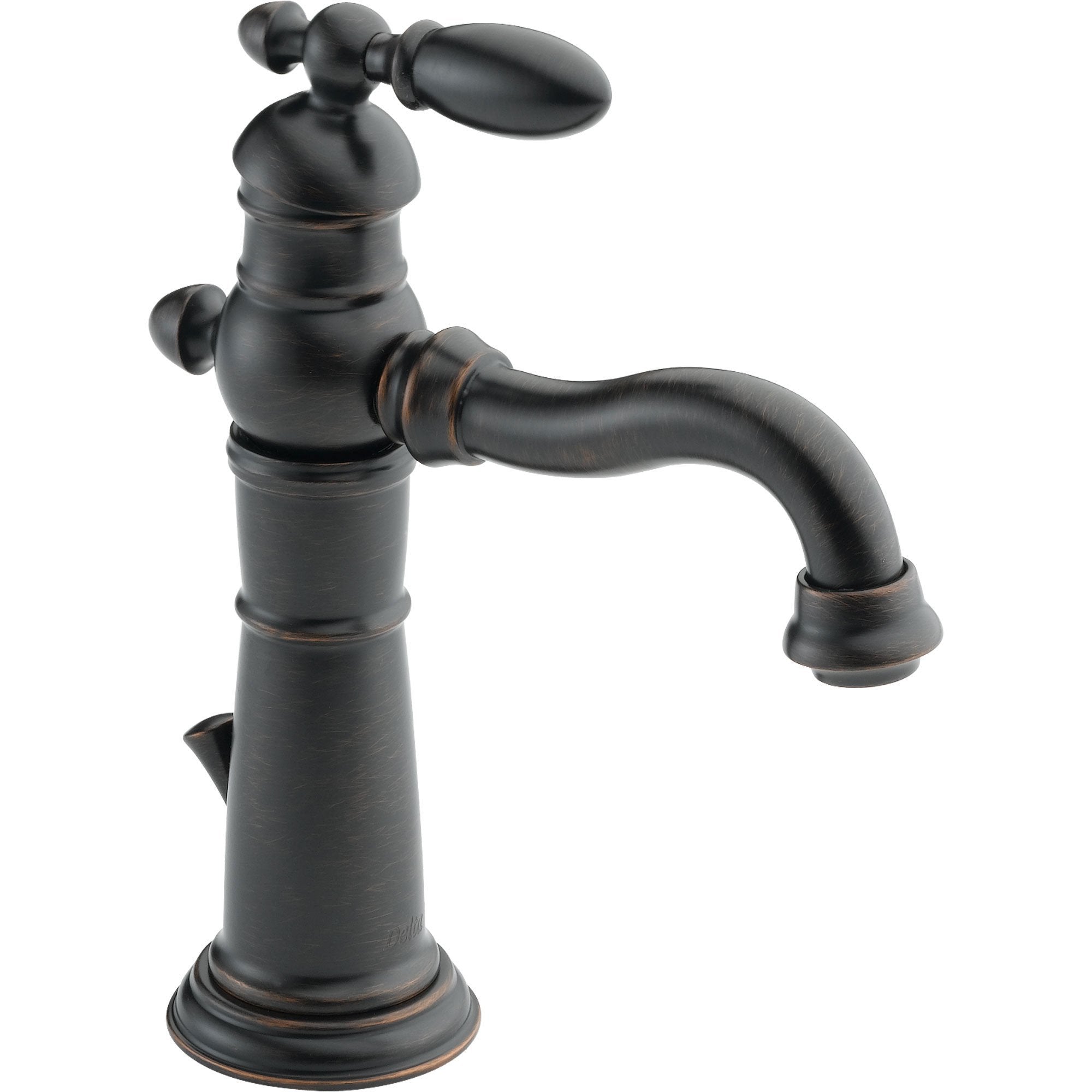 Delta Victorian Venetian Bronze Single Hole 1-Handle Bathroom Sink Faucet 474324