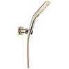 Delta Polished Nickel Finish H2Okinetic 3-Setting Modern Wall Mount Hand Shower with Hose D55799PN