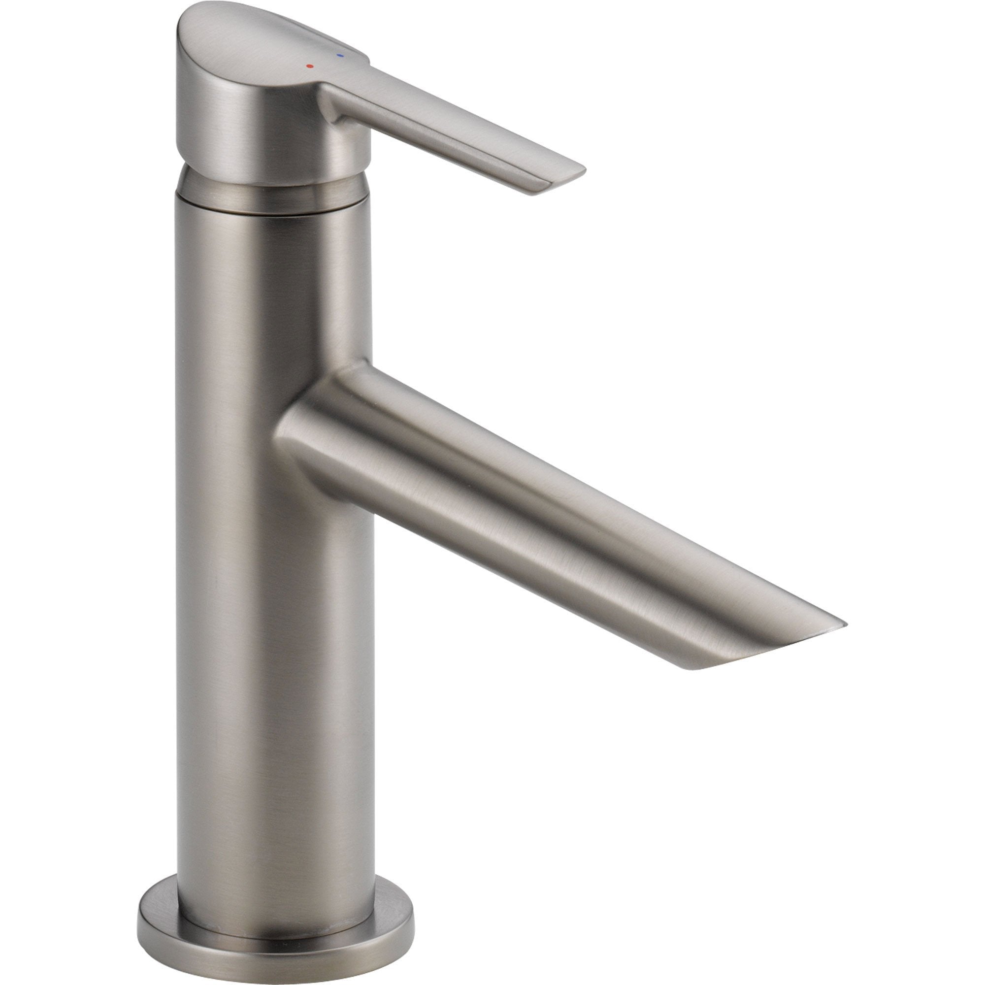Delta Compel Modern Single Handle Stainless Steel Finish Bathroom Faucet 584028