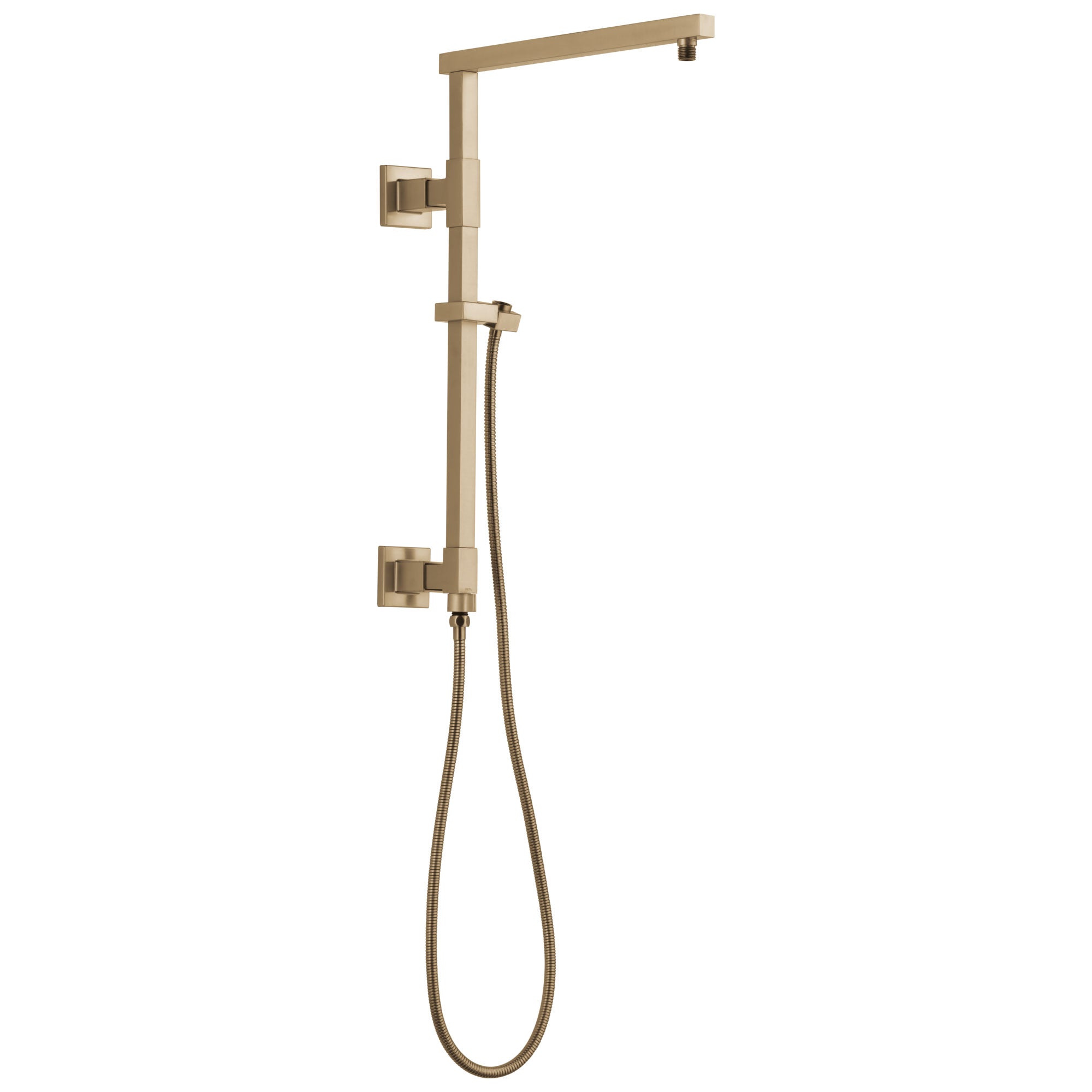 Delta Champagne Bronze Finish Emerge Modern Angular Square Shower Column 18" (Requires Showerhead, Hand Spray, and Control) D58410CZ