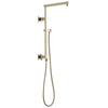 Delta Polished Nickel Finish Emerge Modern Angular Square Shower Column 18" (Requires Showerhead, Hand Spray, and Control) D58410PN