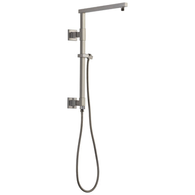 Delta Stainless Steel Finish Emerge Modern Angular Square Shower Column 18" (Requires Showerhead, Hand Spray, and Control) D58410SS