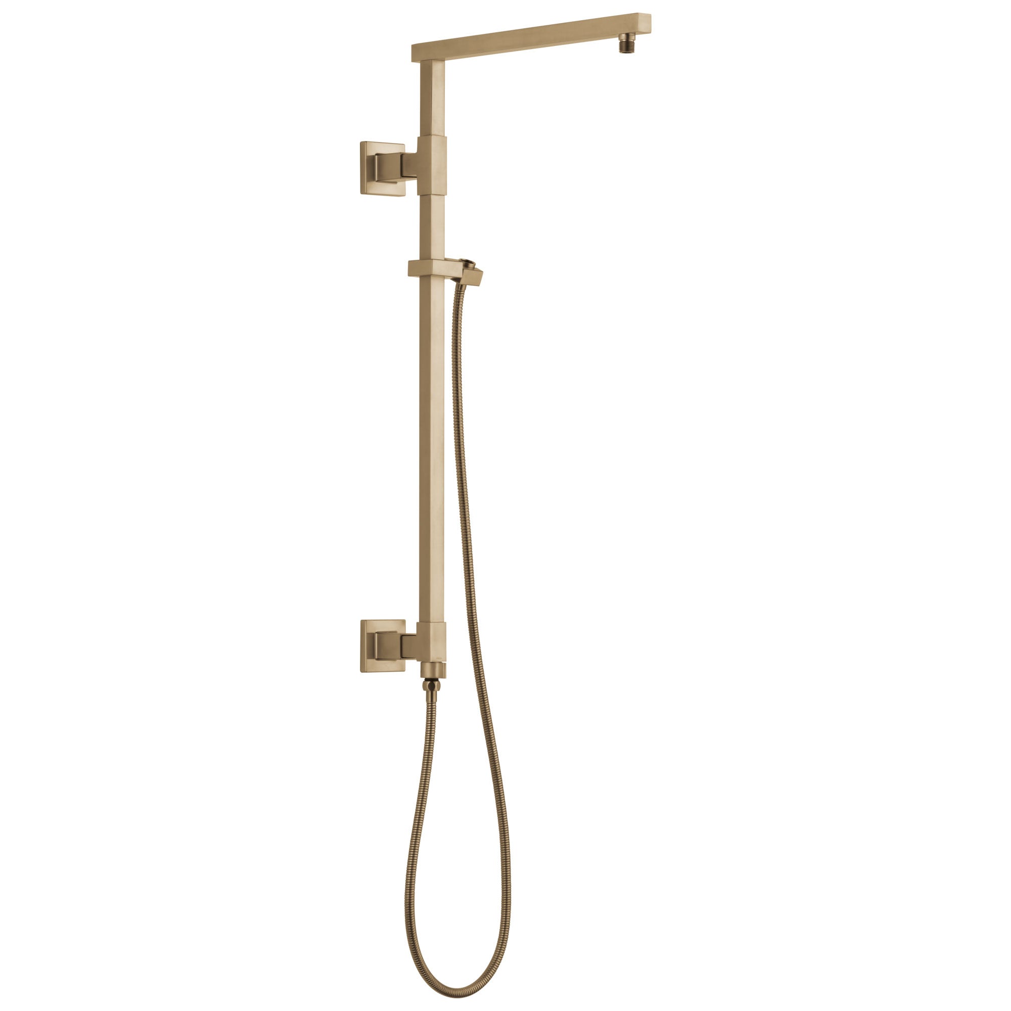 Delta Champagne Bronze Finish Emerge Modern Angular Square Shower Column 26" (Requires Showerhead, Hand Spray, and Control) D58420CZ
