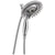 Delta Universal Showering Components Collection Chrome Finish In2ition 5-Setting Shower Arm Mount Two-in-One Showerhead and Hand Shower Sprayer 737473