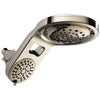 Delta Polished Nickel Finish HydroRain 5-Setting Two-in-One Shower Head D58580PN25PK