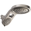 Delta Universal Showering Components Stainless Steel Finish HydroRain 5 Setting Dual Showerhead Switch Lever Allows Simultaneous Operation D58580SSPK
