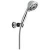 Delta Universal Showering Components Collection Chrome Finish 7-Setting Adjustable Wall Mount Hand Shower Spray with Hose 737450