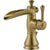 Delta Cassidy One Handle Champagne Bronze Waterfall Spout Bathroom Faucet 579534