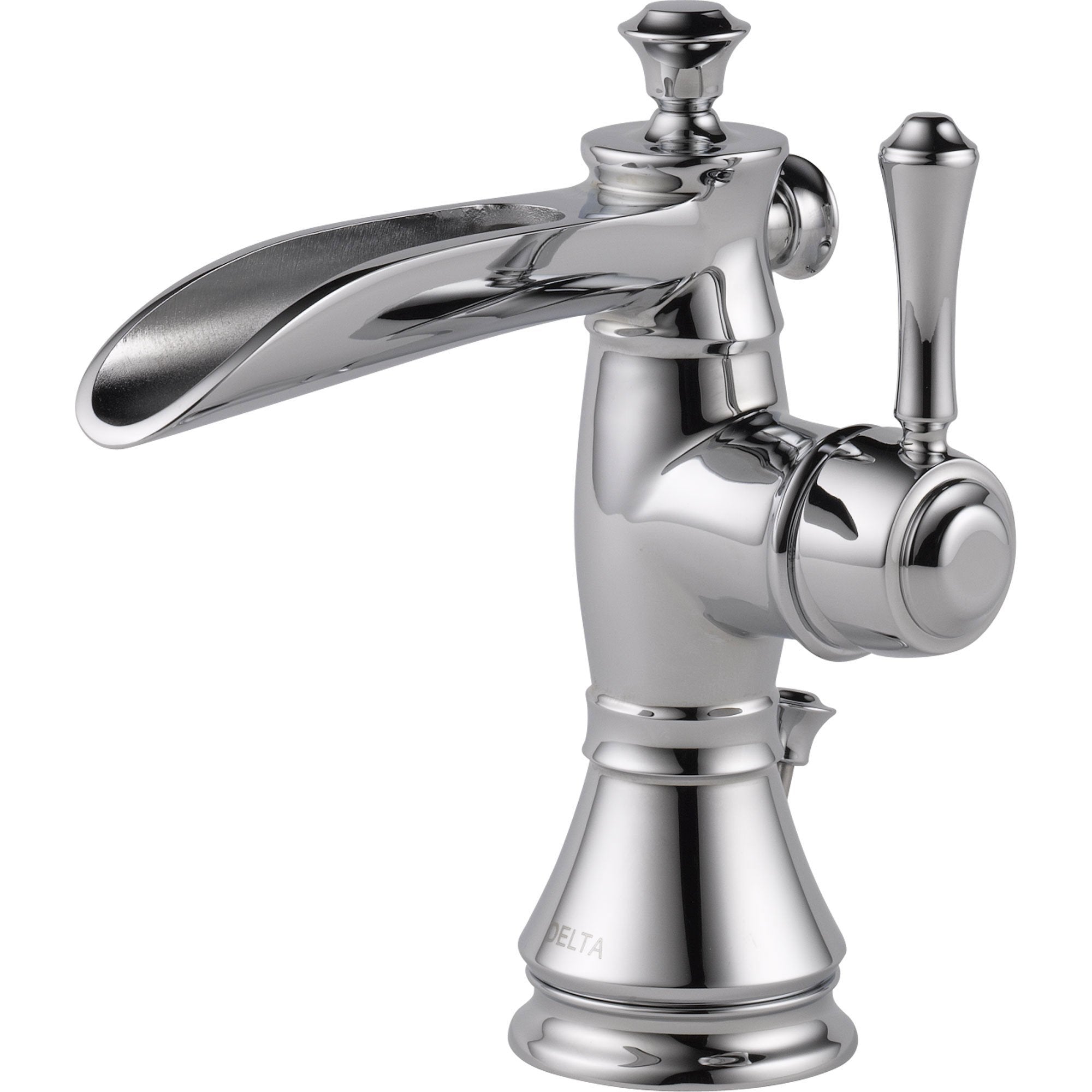 Delta Cassidy One Handle Chrome Finish Channel Spout Bathroom Faucet 579535