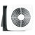 Broan 12C White Motordor High Power 360 CFM Through Wall Utility Ventilator Fan