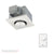Broan 161 Infrared Single-Bulb 250-Watt Heater for Spot Heating in Bathroom INCLUDES White Dehumidistat Automatic Humidity Sensing Wall Control Kit