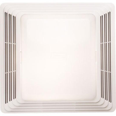 Broan 680 White 100 CFM Bathroom Vent Ceiling Fan with Incandescent Light