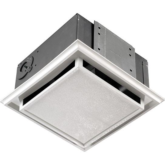 Broan 682 Duct-Free Ventilation Fan with Easy to Replace Charcoal Filter, White