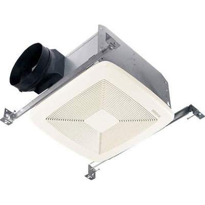 Broan QTXE050 Energy Star 50 CFM Nearly Silent 0.3 Sone Bathroom Ventilation Fan